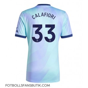 Arsenal Riccardo Calafiori #33 Replika Tredje Tröja 2024-25 Kortärmad